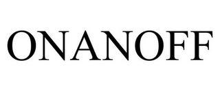 ONANOFF trademark