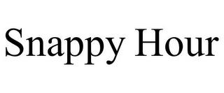 SNAPPY HOUR trademark