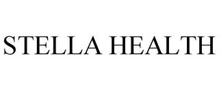 STELLA HEALTH trademark