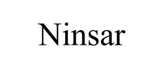 NINSAR trademark