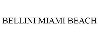 BELLINI MIAMI BEACH trademark