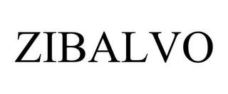 ZIBALVO trademark