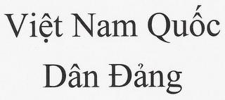 VIET NAM QUOC DAN DANG trademark