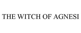 THE WITCH OF AGNESI trademark