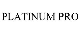 PLATINUM PRO trademark