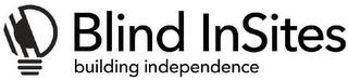 BLIND INSITES BUILDING INDEPENDENCE trademark