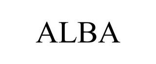 ALBA trademark