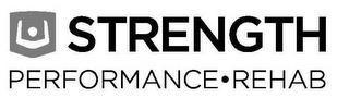 STRENGTH PERFORMANCE·REHAB trademark