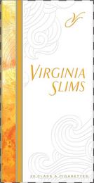 VS VIRGINIA SLIMS 20 CLASS CIGARETTES trademark