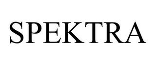 SPEKTRA trademark