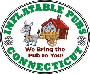 INFLATABLE PUBS CONNECTICUT WE BRING THE PUB TO YOU trademark