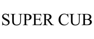 SUPER CUB trademark