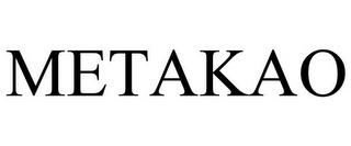 METAKAO trademark