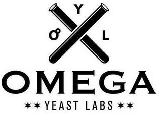 OMEGA YEAST LABS X OYL trademark