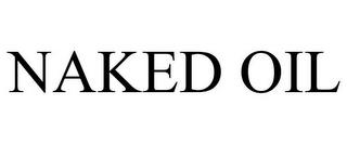 NAKED OIL trademark