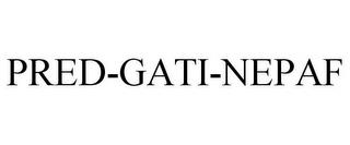 PRED-GATI-NEPAF trademark