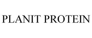 PLANIT PROTEIN trademark