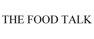 THE FOOD TALK trademark