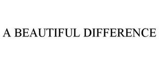 A BEAUTIFUL DIFFERENCE trademark