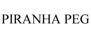 PIRANHA PEG trademark