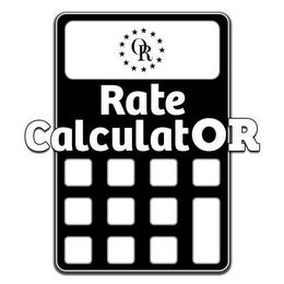 OR RATE CALCULATOR trademark