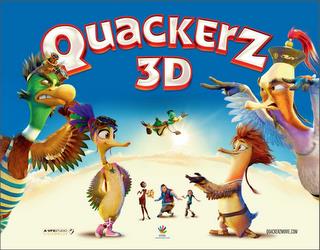 QUACKERZ 3D A-VFXSTUDIO QUACKERZMOVIE.COM trademark