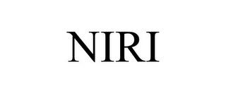 NIRI trademark