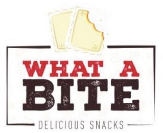 WHAT A BITE DELICIOUS SNACKS trademark