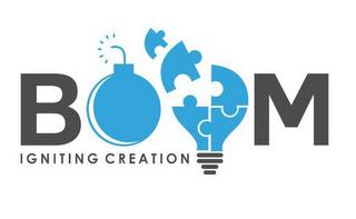 BOOM IGNITING CREATION trademark