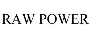 RAW POWER trademark