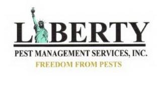 LIBERTY PEST MANAGEMENT SERVICES, INC. FREEDOM FROM PESTS trademark