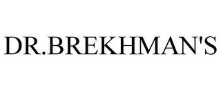 DR.BREKHMAN'S trademark