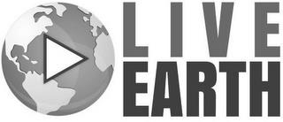 LIVE EARTH trademark