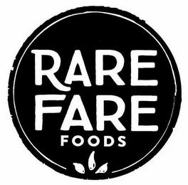 RARE FARE FOODS trademark