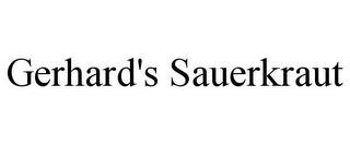 GERHARD'S SAUERKRAUT trademark