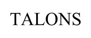 TALONS trademark