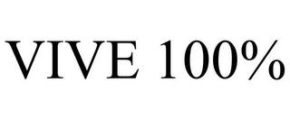 VIVE 100% trademark