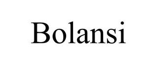 BOLANSI trademark