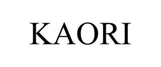 KAORI trademark