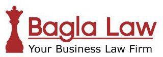 BAGLA LAW YOUR BUSINESS LAW FIRM trademark