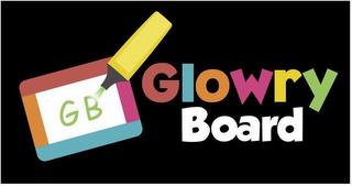 GB GLOWRY BOARD trademark