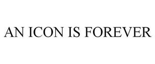 AN ICON IS FOREVER trademark