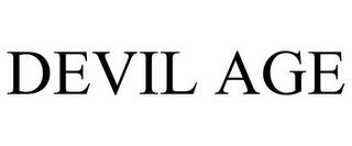 DEVIL AGE trademark