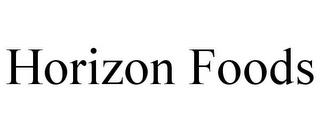 HORIZON FOODS trademark