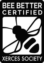 BEE BETTER CERTIFIED XERCES SOCIETY trademark