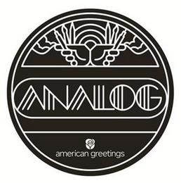 ANALOG AMERICAN GREETINGS trademark