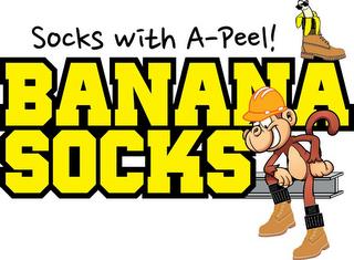 BANANA SOCKS SOCKS WITH A-PEEL! trademark