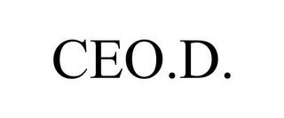 CEO.D. trademark