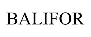 BALIFOR trademark