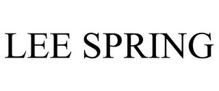 LEE SPRING trademark